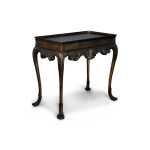 Antique Console Table Hand Carved Detailed Beside