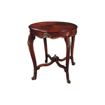Avelina Antique French Style Round Side Table