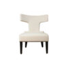 Benjamin Upholstered Curved Back Dining Chair 5