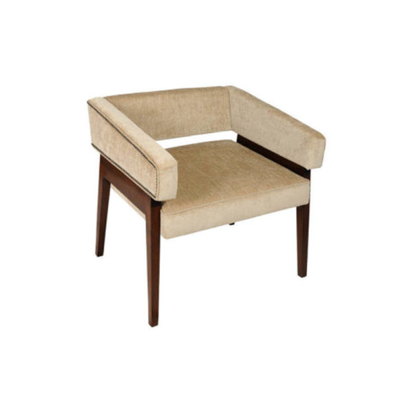 Capri Upholstered Square Winged Armchair View