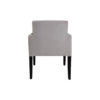 Edmund Upholstered Square Arm Chair with Wooden Legs 4