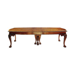 English Antique Chippendale Style Dining Table
