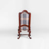 English Dining Chair with Upholstery Luxury Fabric 2
