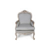 French Distressed Painted Armchair 2