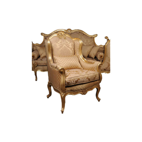 French Gold Classic Salon and Chairs
