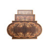 French Marquetry Nest Side Table 3