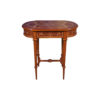 French Marquetry Side Table 1