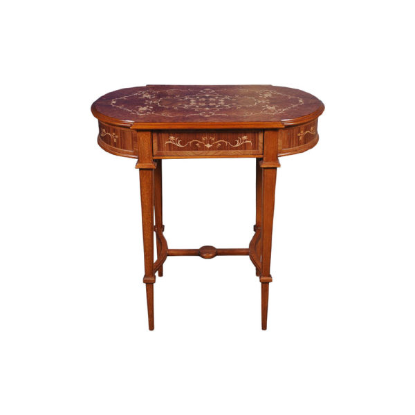 French Marquetry Side Table
