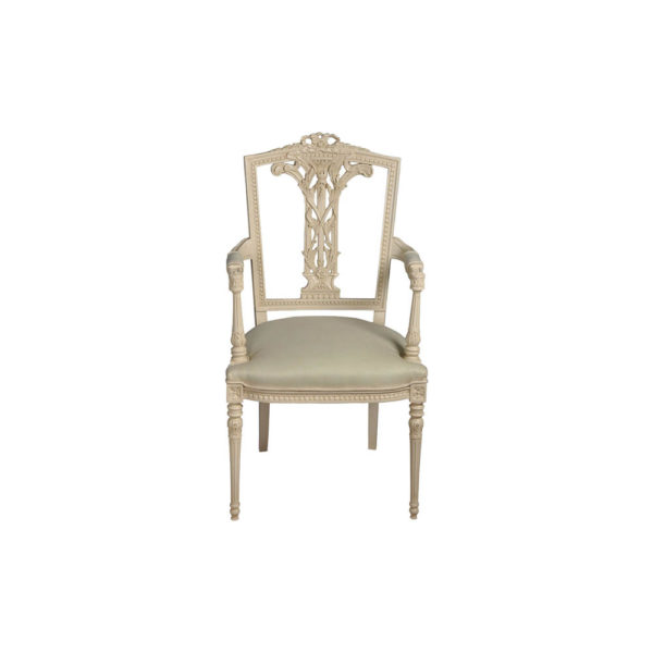 French Style Dining Chair Gray