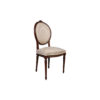 French Style Dining Chair with Luxury Fabric 1
