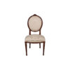 French Style Dining Chair with Luxury Fabric 2