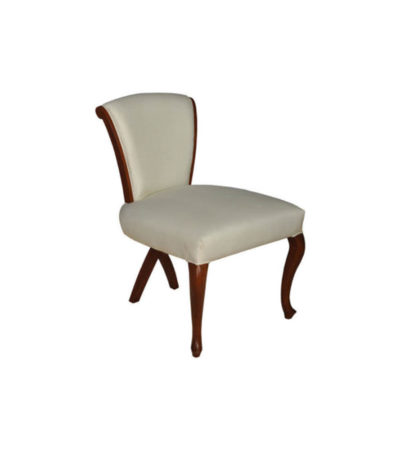 Gavin Upholstered High Back Dining Chair with Cross Legs