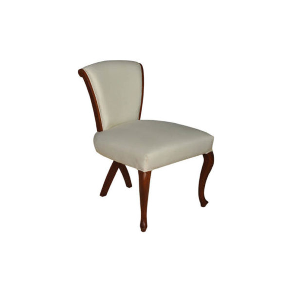 Gavin Upholstered High Back Dining Chair with Cross Legs