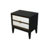Levi Two Drawer Wooden Bedside Table 2