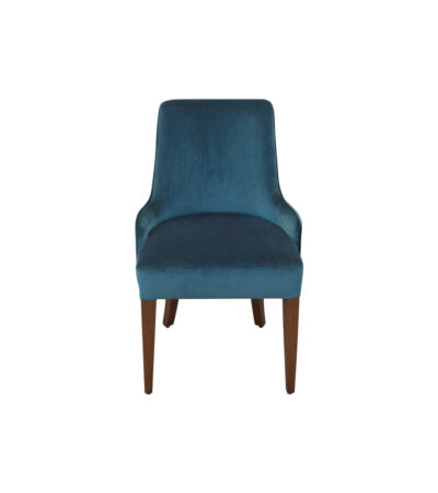 Santino Upholstered Button Back Dining Chair Turquoise