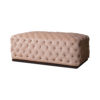 Audrey Tufted Upholstered Ottoman 1