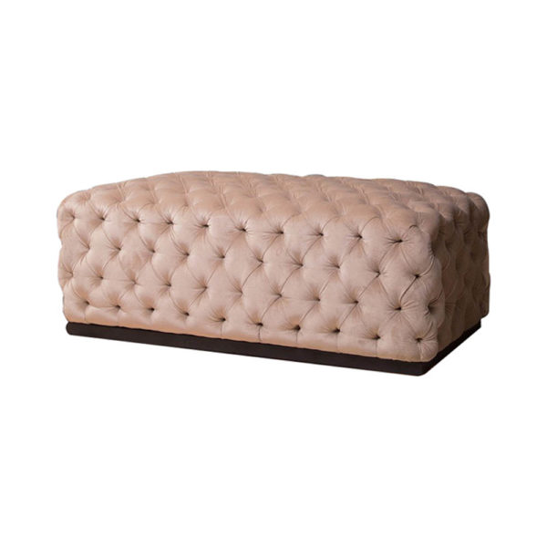 Audrey Tufted Upholstered Ottoman