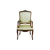 Classic Shabby Chic Armchair Upholstery Luxury Fabric 1
