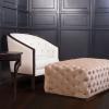 Audrey Tufted Upholstered Ottoman 5