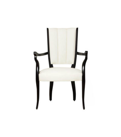 Grace Upholstered High Back Dining Arm Chair
