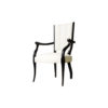 Grace Upholstered High Back Dining Arm Chair 3