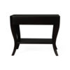 Marco Square Black Side Table UK with Shelf 2