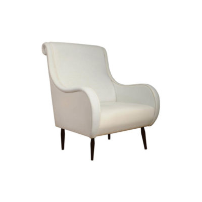 Spectrum Upholstered High Seat Armchair Beside View