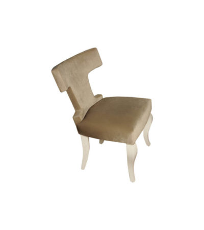 Melody Upholstered Wingback Dining Chair Top View