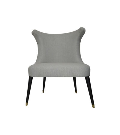 Akai Grey Upholstered Tufted Dining Chair