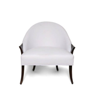 Elisa Upholstered Armchair Wooden Arms