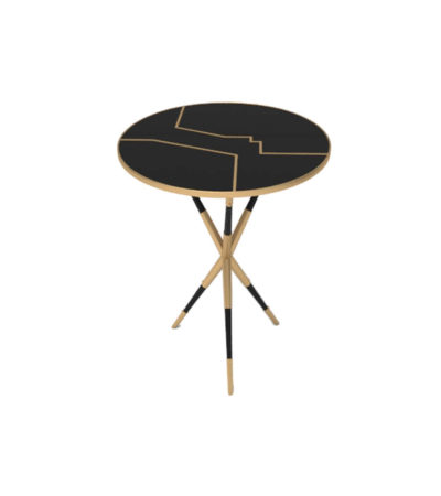 Julia Wooden Round Side Table UK