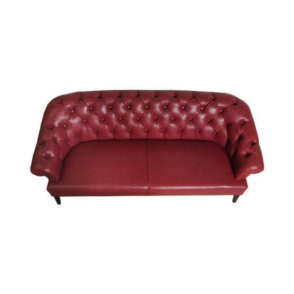 2 Seater Leather Sofa Top