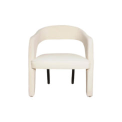 Archy Upholstered Round Back Arm Chair