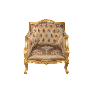 Kmart Upholstered Tufted Pattern Armchair