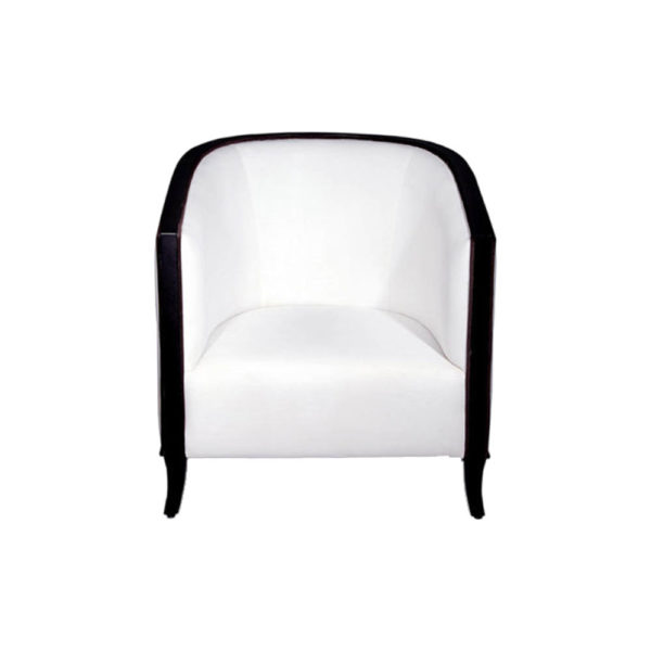 Theo Upholstered with Wooden Frame Armchair