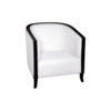 Theo Upholstered with Wooden Frame Armchair 8