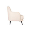 Declan Upholstered Highback Off White Armchair 3