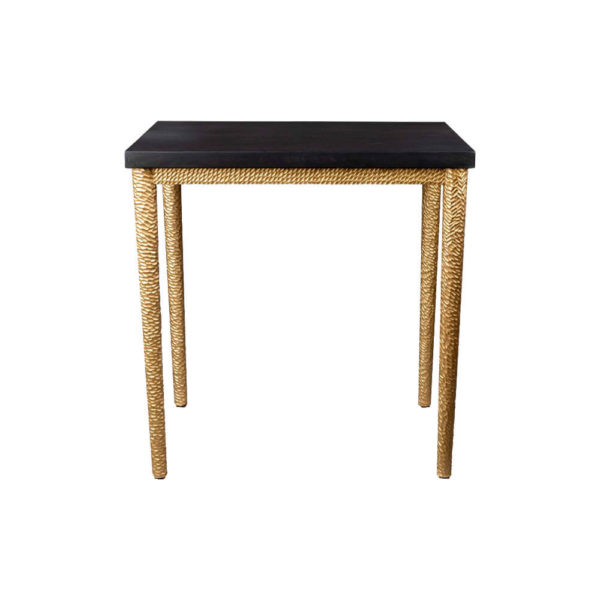 Amoir Side Table Black Front A