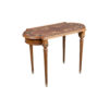 French Marquetry Nest Side Table 13