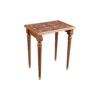 French Marquetry Nest Side Table 20