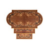 French Marquetry Nest Side Table 18