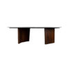 Olney Wooden with Marble Coffee Table 1