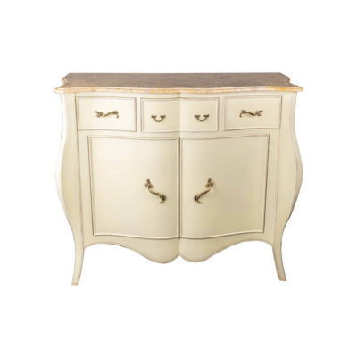 Oslo Cream with Marble Top Sideboard