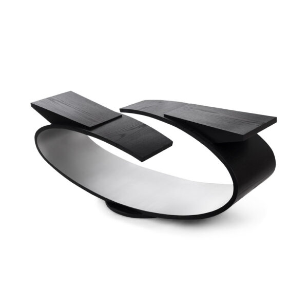 Penland Eclipse Coffee Table UK Black and Grey