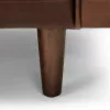 Barcelona Upholstered Charme Chocolate Leather Corner Sofa 11