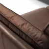 Milan Upholstered 5-Seaters Chocolate Corner Sofa 12