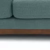 Milo Upholstered Aquarius Aqua Fabric Corner Sofa 11