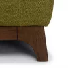 Milo Upholstered Seagrass Green Fabric Corner Sofa 13
