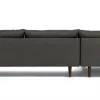 Toni Upholstered Graphite Gray Corner Sofa 13