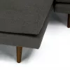 Toni Upholstered Graphite Gray Corner Sofa 11